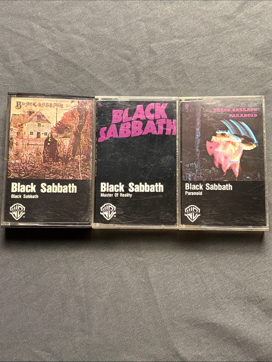 Other - Black Sabbath Cassette Tape Trio - Tested